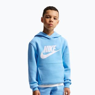 Detská mikina Nike Sportswear Club Fleece football blue/white