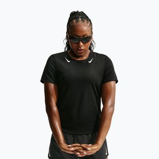 Dámske bežecké tričko Nike AeroSwift black/white