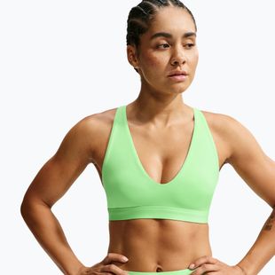 Fitness podprsenka Nike Indy Strappy illusion green/black