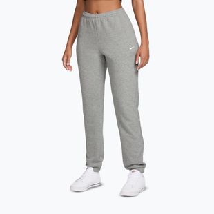 Dámske nohavice Nike Studio Fleece dark grey heather/Sail