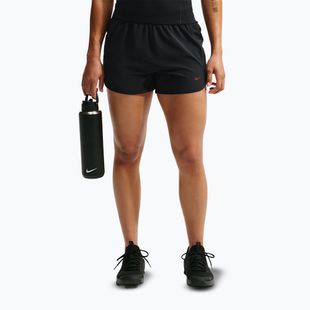 Dámske tréningové šortky Nike One black/black/university red