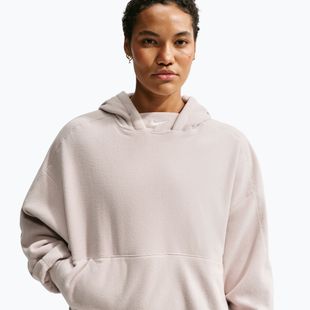 Dámska tréningová mikina Nike One Therma-FIT Oversized cream Ii/white