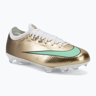 Detské kopačky Nike Jr. Vapor 17 Pro "Kylian Mbappé" Metallic Gold/Green Glow