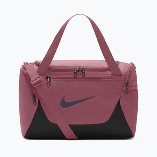 Tréningová taška Nike Brasilia Duffel Extra Small 24 l pink smoke/black/gridiron