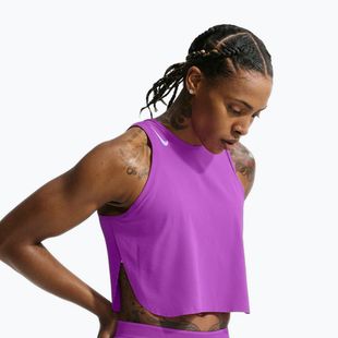 Dámske bežecké tričko Nike AeroSwift Dri-Fit ADV vivid purple/purple pulse