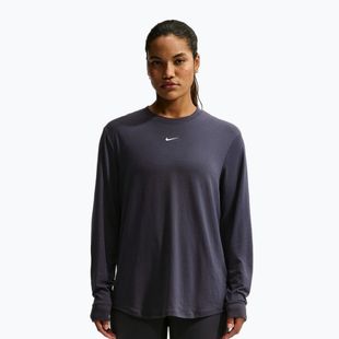 Dámske tréningové tričko longsleeve Nike One Relaxed Dri-Fit gridiron/white