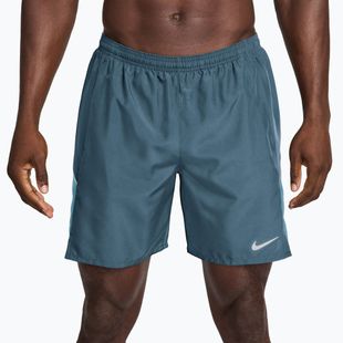 Pánske bežecké šortky Nike Miler Dri-Fit 2in1 7" smokey blue/cerulean