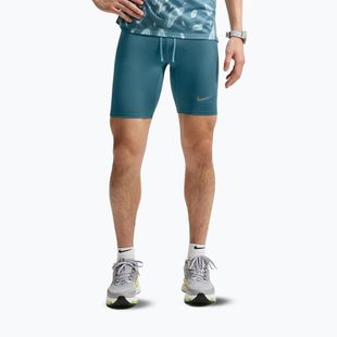 Pánske bežecké šortky Nike Fast Dri-Fit Brief Lined 1/2 Tight smokey blue