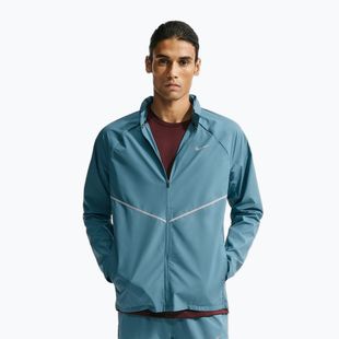 Pánska bežecká bunda Nike Miler Repel UV smokey blue/smokey blue