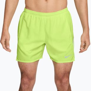Pánske šortky Nike Miler Dri-Fit Brief Lined 5" light lemon twist