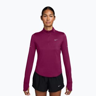 Dámska bežecká mikina Nike Swift Dri-FIT UV 1/4-Zip true berry
