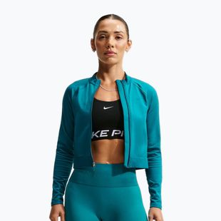 Dámske legíny Nike Pro Seamless High-Waisted 7/8 bright spruce