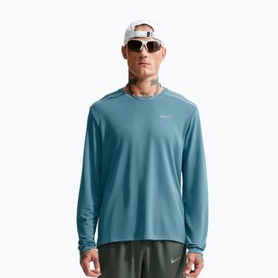 Pánske bežecké tričko longsleeve Nike Miler Dri-Fit UV smokey blue
