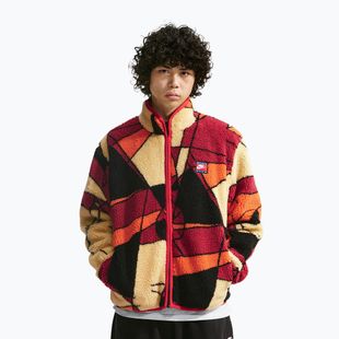 Pánska bunda Nike Club Winterized Full-Zip university red/soft yellow/black