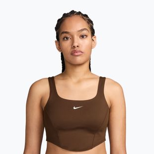 Dámska fitness podprsenka Nike One cacao wow