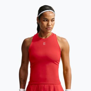 Detské tenisové tričko Nike Court Advantage university red/white
