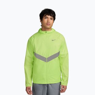 Pánska bežecká bunda Nike Miler Therma-Fit Repel Winterized light lemon twist/black