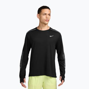 Pánske bežecké tričko longsleeve Nike Miler black