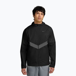 Pánska bežecká bunda Nike Miler Therma-Fit Repel Winterized black/black