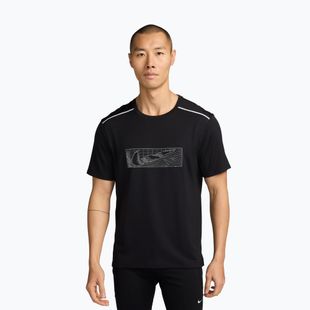 Pánske bežecké tričko Nike Miler black