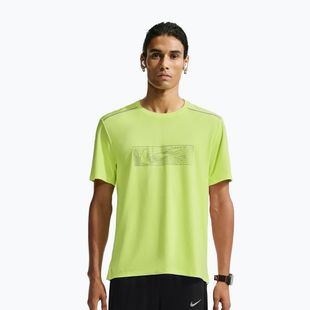 Pánske bežecké tričko Nike Miler light lemon twist