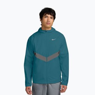 Pánska bežecká bunda Nike Miler Therma-Fit Repel Winterized bright spruce/black