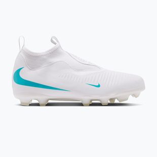 Detské kopačky Nike Phantom 6 High Academy Jr FG/MG white/white/dusty cactus