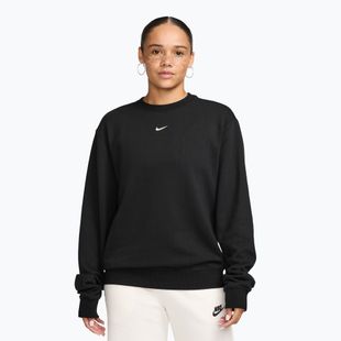 Dámska mikina Nike Studio Fleece Lightweight total black/sail