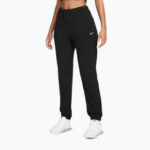 Dámske nohavice Nike Studio Fleece total black/sail