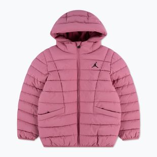 Detská bunda Jordan Midweight Puffer W/Pipping desert berry