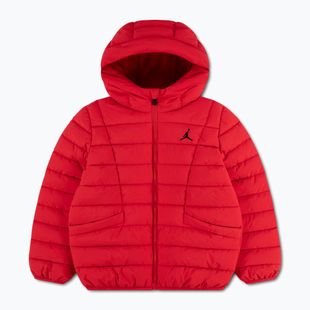 Detská bunda Jordan Midweight Puffer W/Pipping university red