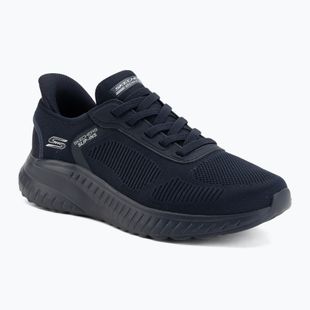 Pánske topánky SKECHERS Bobs Squad Chaos Solid Step blue