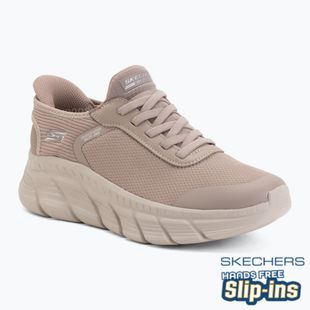 Dámske topánky SKECHERS Bobs B Flex Hi Linear Force gray