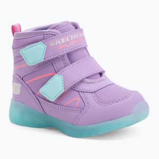 Detské topánky SKECHERS Illumi-Brights Polar Steppers lavender/multi