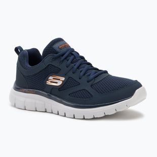 Pánske topánky SKECHERS Burns Agoura navy/orange