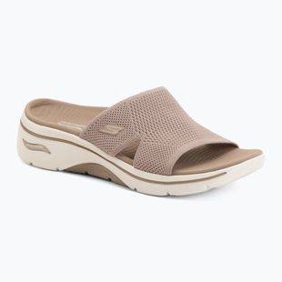 Dámske šľapky SKECHERS Go Walk Arch Fit 2.0 Dakota brown