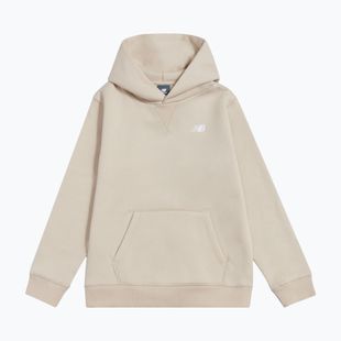 Detská mikina New Balance Brush Back Small Logo Hoodie timberwolf