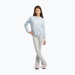 Detská mikina New Balance FT Stacked Logo Crew oxford blue