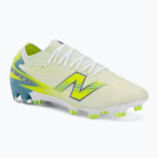 Kopačky New Balance Furon Pro V9 FG white/alkaline green