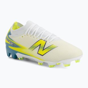 Kopačky New Balance Furon Team V9 FG white/alkaline green