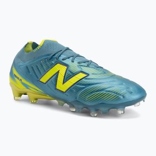 Kopačky New Balance Tekela Elite Low V5 FG metallic blue/alkaline green/team navy