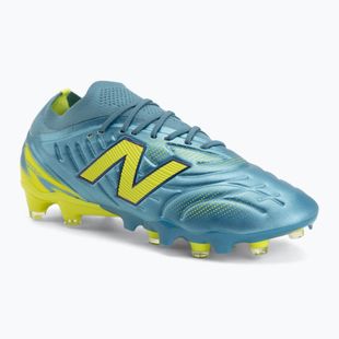 Kopačky New Balance Tekela Pro Low V5 FG metallic blue/alkaline green/Team Navy