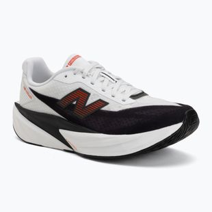 Pánske bežecké topánky New Balance FuelCell Rebel V5 white/neo flame