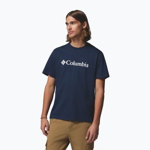 Pánske tričko Columbia CSC Basic Logo Tee collegiate navy/gem columbia