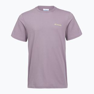 Pánske tričko Columbia CSC Basic Logo Back Tee shale purple/linework c badge