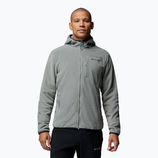 Pánska fleecová mikina Columbia Pacific Arch 200 Hooded FZ Fleece Sedona Sage