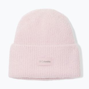 Dámska zimná čiapka Columbia CSC Luxe Cuffed Beanie mineral pink