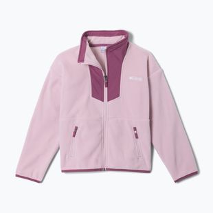 Detská fleecová mikina Columbia Sequoia Grove Full Zip Fleece mineral pink/antique mauve