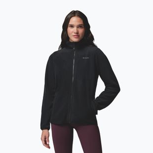 Dámska fleecová mikina Columbia Pacific Arch 200 Hooded Full Zip Fleece Black