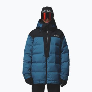 Pánska lyžiarska bunda Columbia Glacier Ridge Down phoenix blue/black